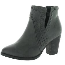 Zigi Soho Womens Halyn Black Zipper Ankle Boots Shoes 8 Medium (B,M) BHFO 3737 for sale  Cedar Rapids