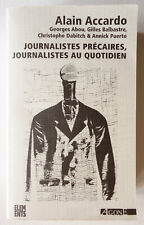 Journalistes précaires journa d'occasion  Paray-le-Monial