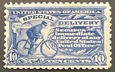 Scott#: E10 - Mensajero en Bicicleta 10¢ 1916 sello único Perf 10 MOG - Lote 2 segunda mano  Embacar hacia Argentina
