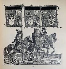 Usado, Escudo de armas - condado de Charolais - Mâconnais - Francia - jinete - heráldico - 1883 segunda mano  Embacar hacia Argentina