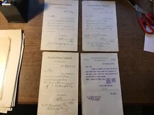 1928 letters lloyds for sale  PRESTEIGNE