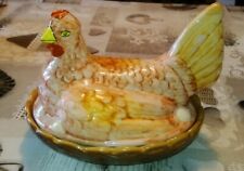 Ceramic chicken shaped d'occasion  Expédié en Belgium