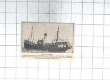 1933 Trawler ao lado do cais no casco com carga de peixes do Mar do Norte comprar usado  Enviando para Brazil