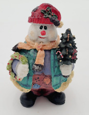 Resin snowman holding for sale  Zephyrhills