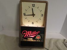 miller beer clock for sale  York