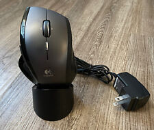 Used, Logitech MX Revolution M-RBQ124 Ergonomic Wireless Laser Mouse & Charger NO USB for sale  Saint Helens