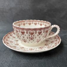 Juego de Tazas y Platillo Spode FLOR DE LIS MARRÓN NUEVA MARCA segunda mano  Embacar hacia Argentina