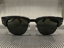 Novo Óculos de Sol Polarizado Ray-Ban Unissex Cinza Mega Clubmaster comprar usado  Enviando para Brazil