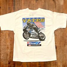 Autographed Aaron Yates Team Suzuki Yoshimura Racing T-Shirt Adult XL for sale  Shipping to South Africa