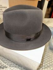 Sombrero vintage gris oscuro ala Knox segunda mano  Embacar hacia Argentina