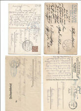 Alemania selección de 7 tarjetas diferentes portadas militares y de correo de campo segunda mano  Embacar hacia Mexico