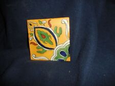 Yellow design tile for sale  Scituate