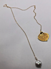 Gold tone leaf for sale  New York
