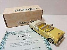 Used, COLLECTORS CLASSICS 1955 CHEVROLET TOP DOWN Yellow/white No 5707 for sale  Shipping to South Africa