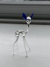 Glass deer figure for sale  Shipping to Ireland