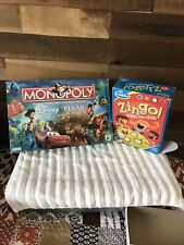 2007 Monopoly Board Game Disney Pixar Edition /Zingo Lot2 for sale  Shipping to South Africa