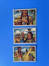 RARE Totem Pole Talking Signs LEAF 60s Cigarette Gum Trading Cards Native Indian for sale  Shipping to South Africa