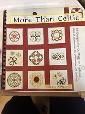 Celtic designs quilting for sale  NELSON