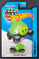 HOT WHEELS ANGRY BIRDS VERDE CERDO MINION HW CITY 81/250 segunda mano  Embacar hacia Argentina