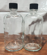 Garrafa de vidro Kimax 600ml para laboratório com tampa preta resistente a vazamentos, feita nos EUA (única) comprar usado  Enviando para Brazil