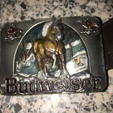 Budweiser brass enamel for sale  NOTTINGHAM