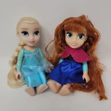 DISNEY FROZEN 2  Petite Dolls by Jakks Pacific 6" Elsa Anna Sisters Set Toddlers for sale  Shipping to South Africa