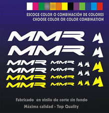 KIT - PEGATINAS - STICKERS - VINILO -LAMINA- PACK- BICICLETA - BIKE - MMR - BICI comprar usado  Enviando para Brazil