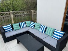 Rattan corner sofa for sale  KINGS LANGLEY