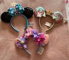 Lote 3 tiaras orelhas de Mickey/Minnie parques da Disney Carrusel-Pandora-Minnie flor 🌼 comprar usado  Enviando para Brazil