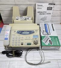 Panasonic KX-FP121 Compact Plain Paper Fax Machine W/ KX-FA65 Cart - Tested - E1 for sale  Shipping to South Africa