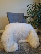 Natural sheepskin rug for sale  THORNTON-CLEVELEYS