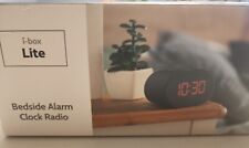 NOVO! Rádio despertador de cabeceira i-box Lite preto fosco  comprar usado  Enviando para Brazil