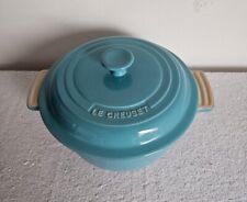 Crueset turquoise large for sale  Shipping to Ireland