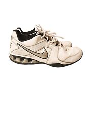 Tênis de treinamento Nike masculino REAX 5 TR tamanho 10.5 branco prata 415348-104 comprar usado  Enviando para Brazil