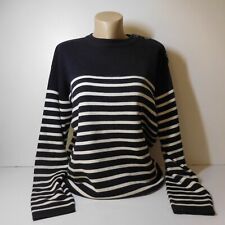 Pull marin blanc d'occasion  Nice-