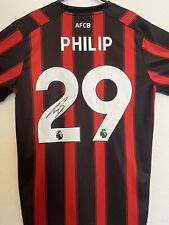 Camisa AFC Bournemouth 23/24 assinada #29 PHILIP BILLING *com prova* comprar usado  Enviando para Brazil