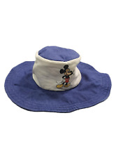 Walt Disney Productions Niebieski Biały Kapelusz Myszka Miki Wyprodukowano w USA na sprzedaż  PL