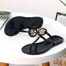 Tory Burch  Miller Jelly Sandals. black  8 for sale  Shipping to South Africa