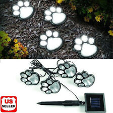 Solar paw print for sale  Shipping to Ireland