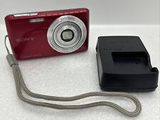 Cámara digital Sony Cyber-Shot DSC-W620 roja con batería/cargador 14,1 Mp LEER segunda mano  Embacar hacia Argentina
