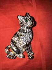 Jeweled cat brooch for sale  Lake Como