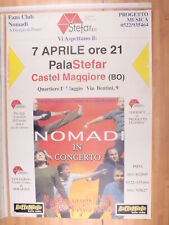 Poster concerto nomadi usato  Italia