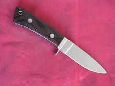 Used, John Kemp Custom Handmade Loveless Style Drop Point Hunting Knife w/Sheath for sale  Shipping to South Africa
