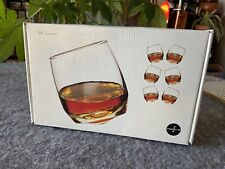 Whiskey glasses sagaform for sale  PADSTOW