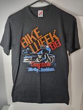 Usado, Camiseta vintage Daytona Beach Bike Week 1989 Harley-Davidson unisex M 36-40 rara  segunda mano  Embacar hacia Argentina