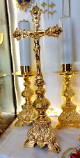 Altarkreuz standkreuz gold gebraucht kaufen  Reken