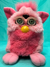 Furby “Pink Flamingo” FUNCIONA! Brinquedo vintage original Green Eyes 1998 1999 todo rosa comprar usado  Enviando para Brazil