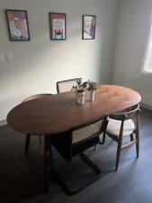 Walnut oval dining for sale  Dallas