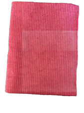Micro lã com nervuras - vermelho 22” X 60” remanescente comprar usado  Enviando para Brazil