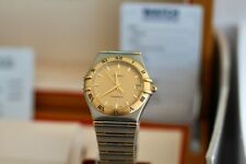 Omega Constellation relógio masculino 34mm aço e 18K 13121000 caixa conjunto - 1 ano WTY, usado comprar usado  Enviando para Brazil